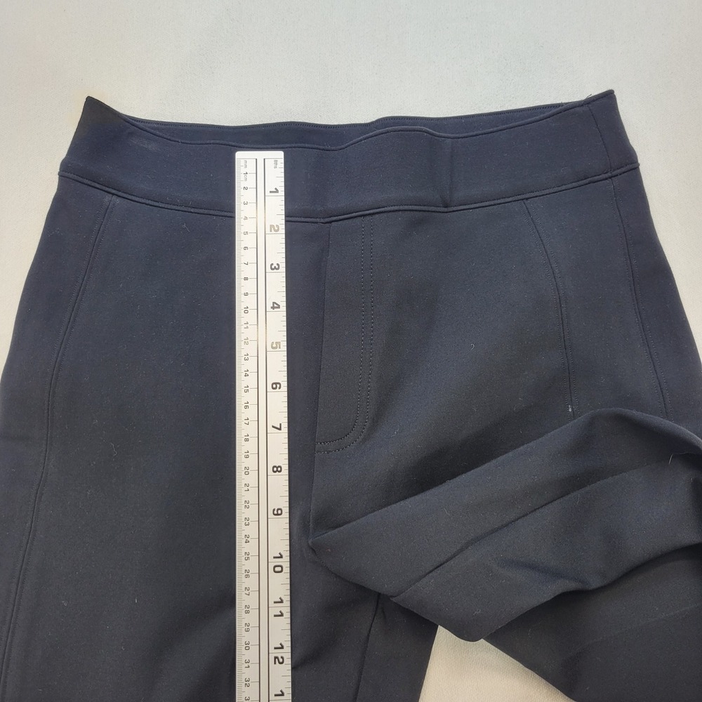 Spanx Perfect Pant Ponte Women Medium Tall Black Slim Straight Leg 20254T - Picture 8 of 12